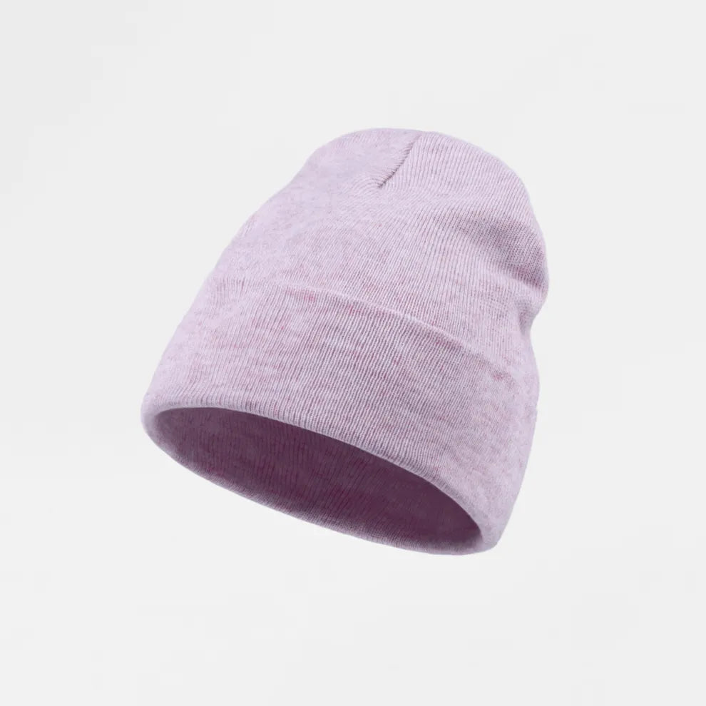 Cuffed Wool Blend Beanie