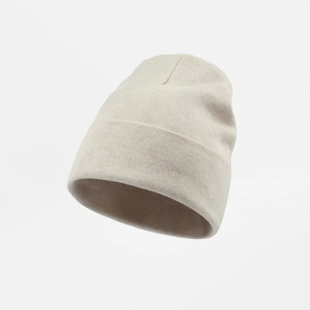 Cuffed Wool Blend Beanie