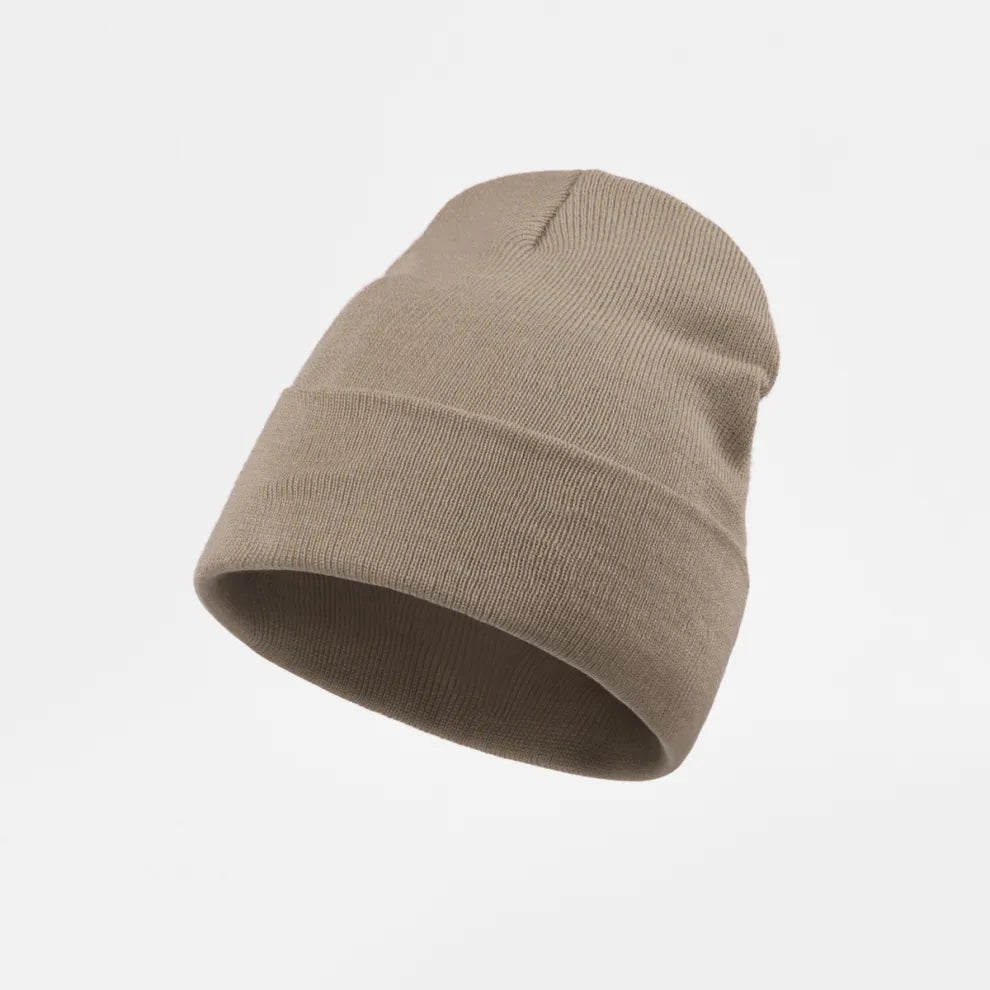 Cuffed Wool Blend Beanie